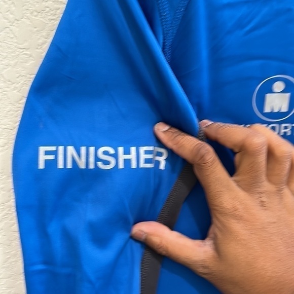 Sugoi Blue 1/4 Zipper Running/Biking Jacket With Fleece Insulation In Size S/P - Picture 6 of 12